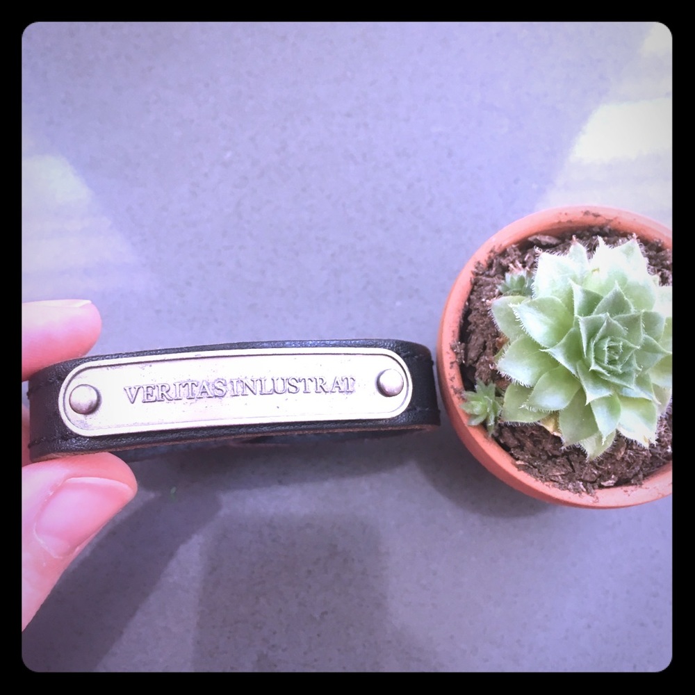 Marc Jacobs Latin Leather Bracelet